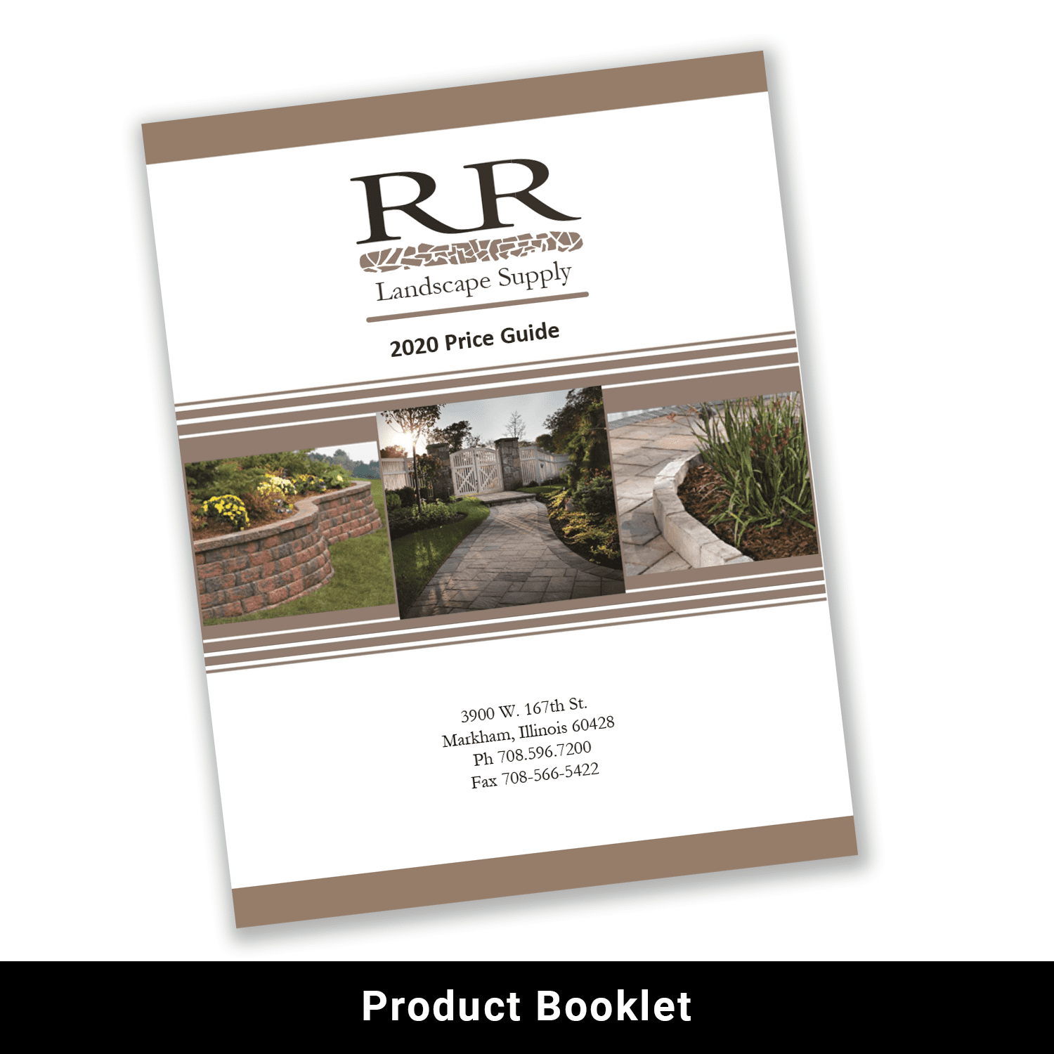 Print product booklet example
