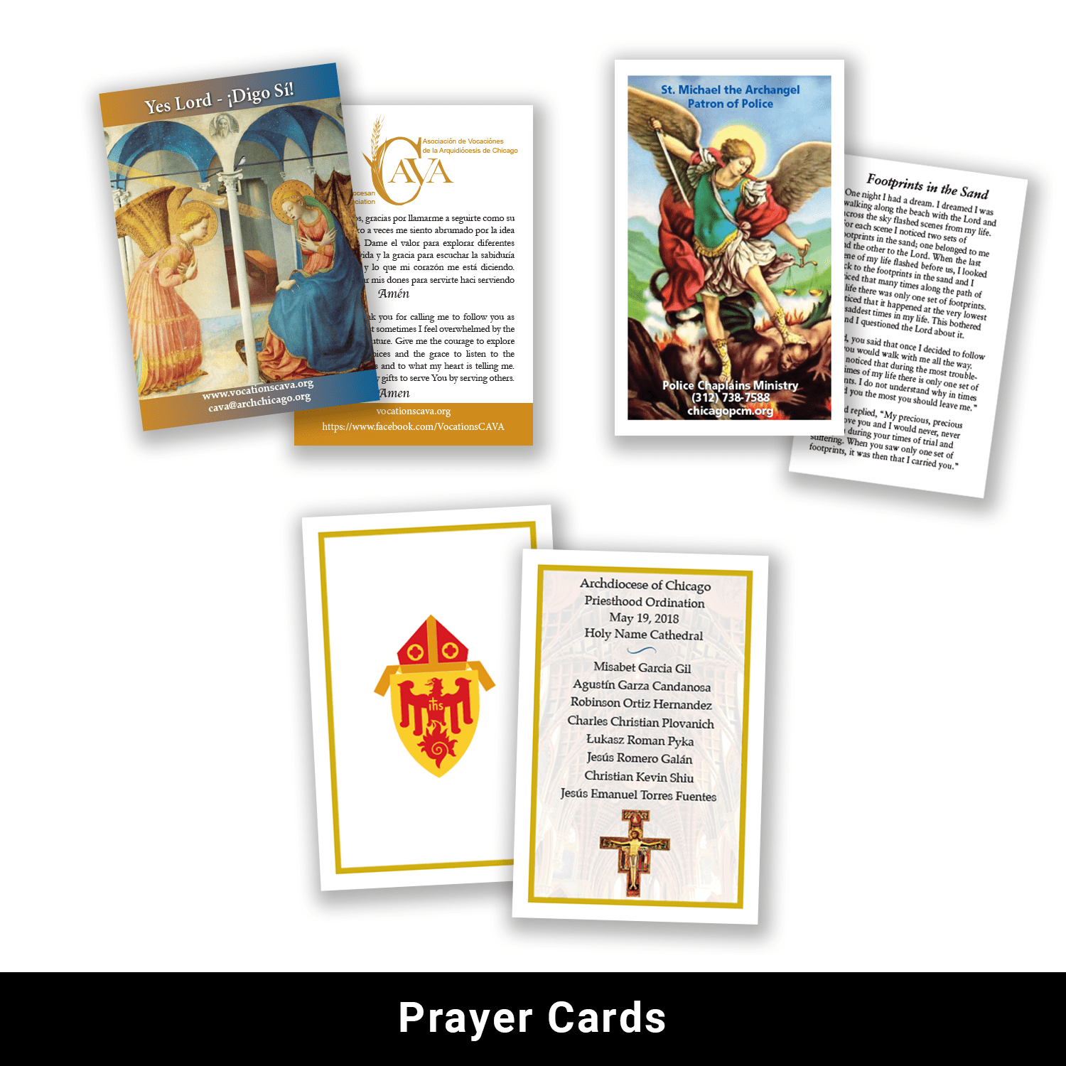 Print prayer cards example