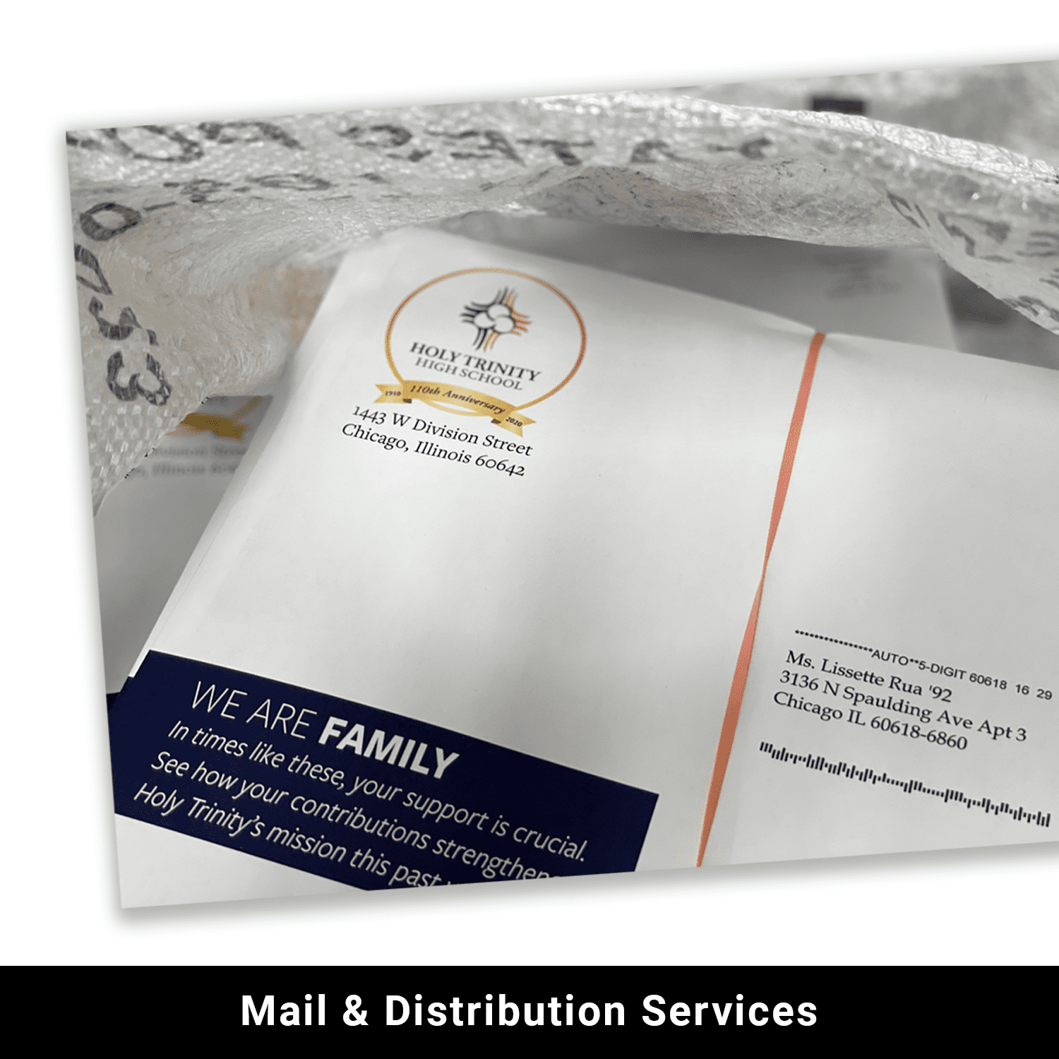 Mail and distribution services