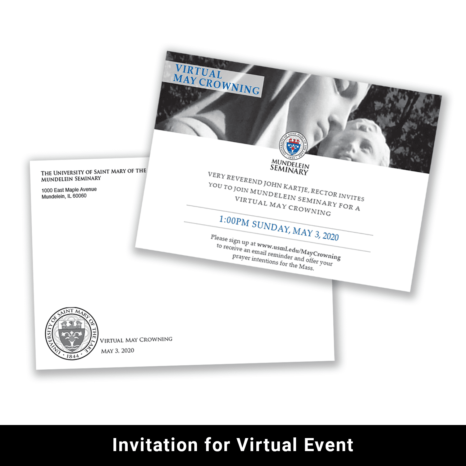 Invitation for virtual event example